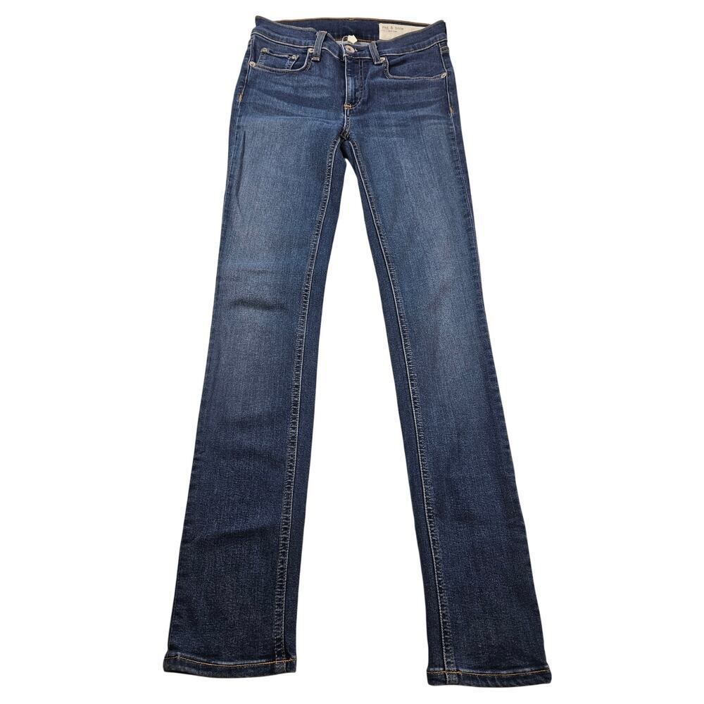 Rag & Bone sz 25 skinny jeans designer Aberdeen EUC casual comfo…